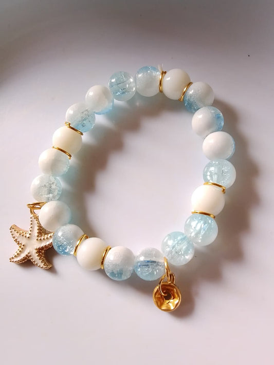 Ocean Pearl Charm Bracelet - Lahore Electronics