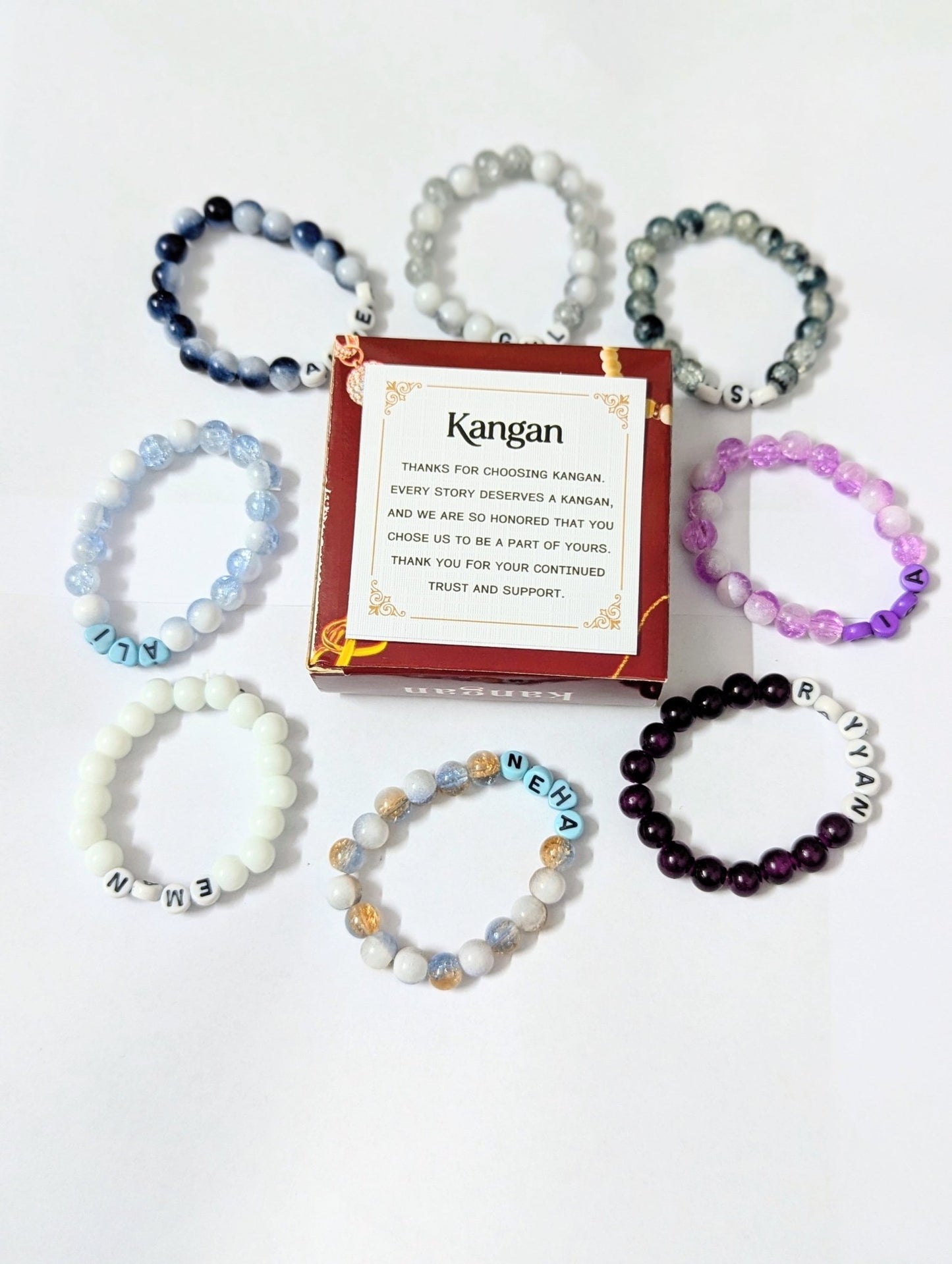 Poly Chromic Personalized Name Bracelet - Lahore Electronics