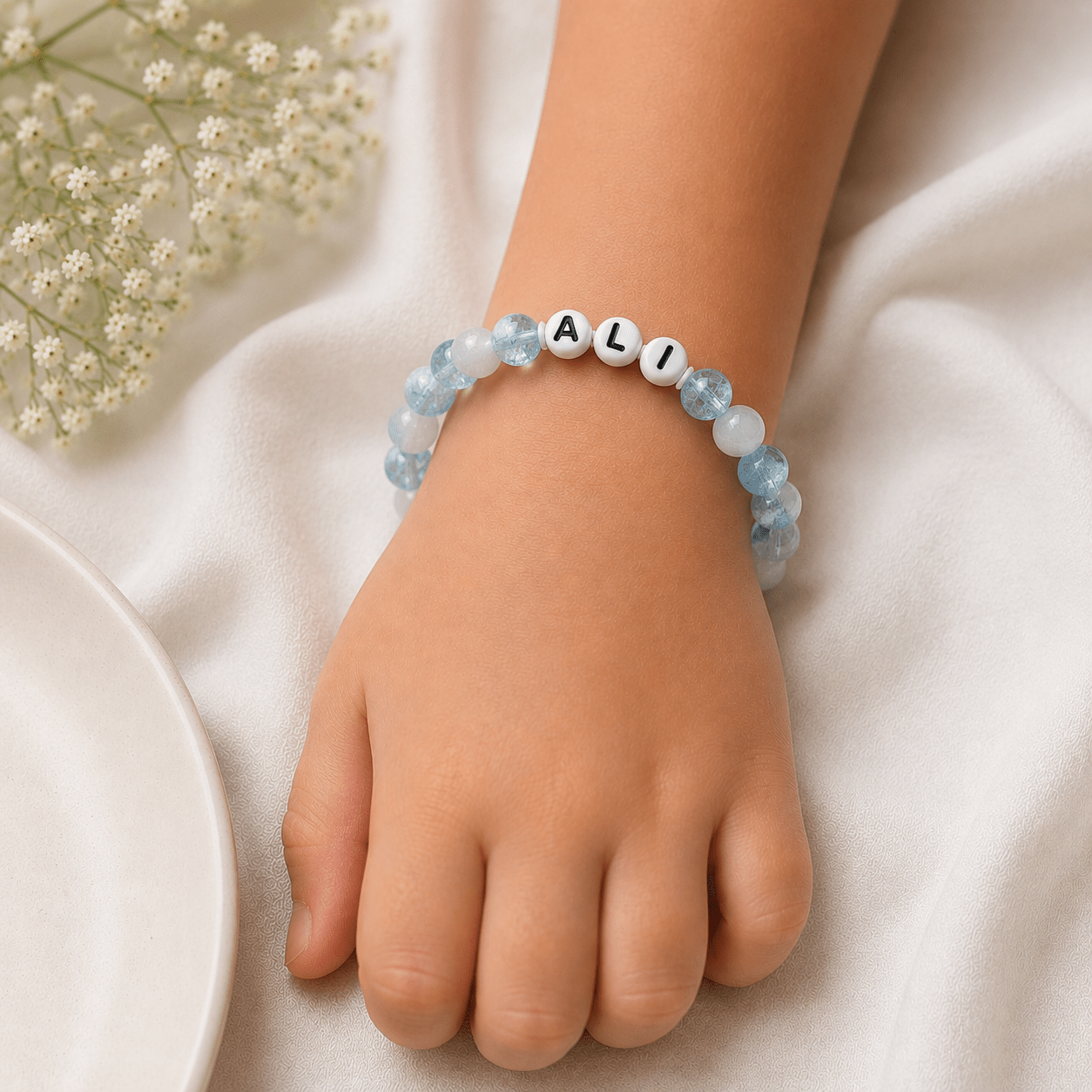 Poly Chromic Personalized Name Bracelet - Lahore Electronics
