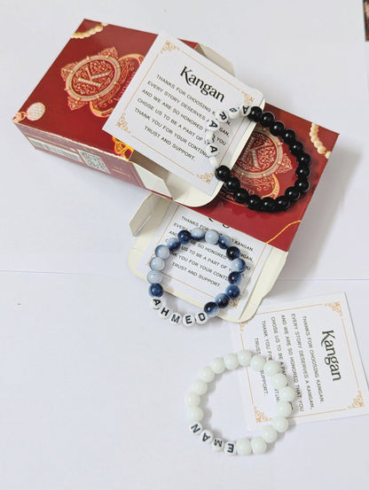 Poly Chromic Personalized Name Bracelet - Lahore Electronics